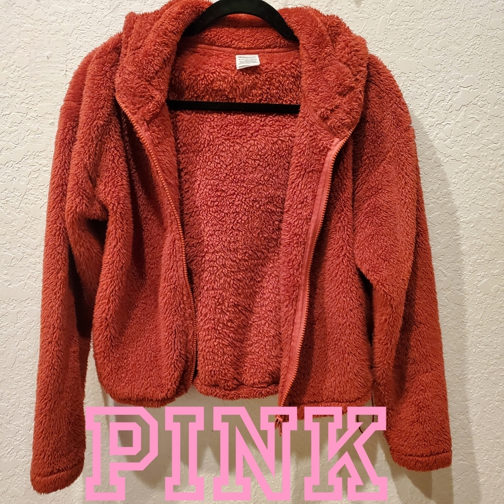 PINK Super Soft & Cozy Orange Sweater